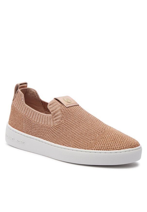 MICHAEL Michael Kors Sneakersy Juno Knit Slip On 43R3JUFSAM Różowy. Zapięcie: bez zapięcia. Kolor: różowy. Materiał: materiał