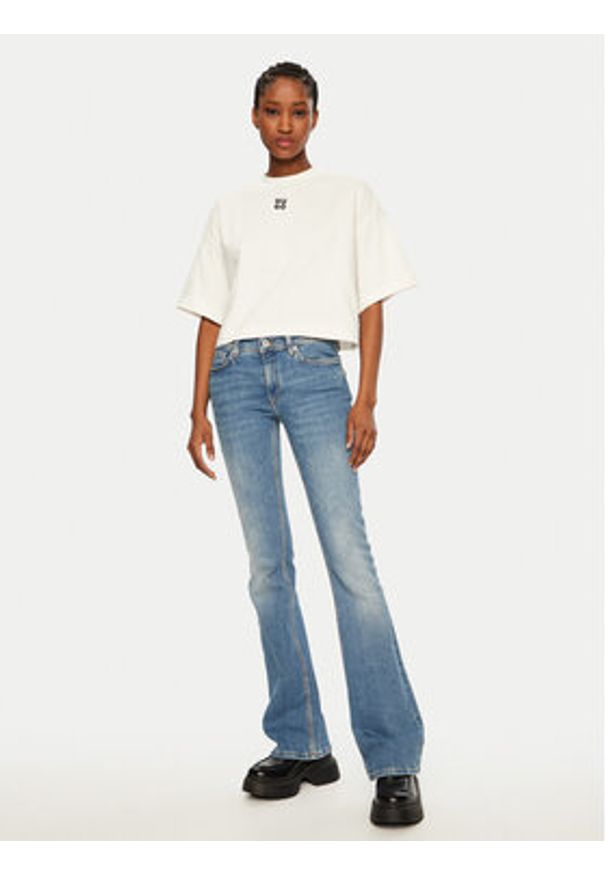 Hugo - HUGO Jeansy Getti 50531823 Niebieski Slim Fit. Kolor: niebieski