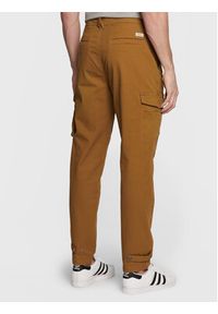 Blend Spodnie materiałowe 20714778 Brązowy Loose Fit. Kolor: brązowy. Materiał: bawełna #4
