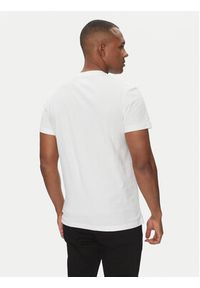 Versace Jeans Couture T-Shirt 78GAHC05 Biały Regular Fit. Kolor: biały. Materiał: bawełna