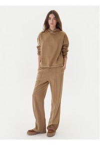 Weekend Max Mara Spodnie dzianinowe Sponda 2525786022 Beżowy Straight Fit. Kolor: beżowy. Materiał: syntetyk #4