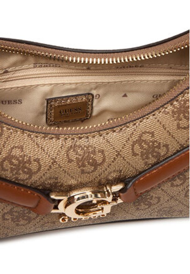 Guess Torebka Dea Mini HWSG79 93730 Brązowy. Kolor: brązowy. Materiał: skórzane