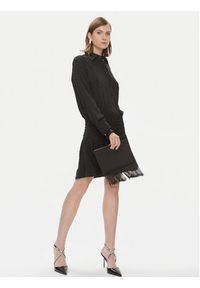 Pinko Sukienka codzienna Arzach 102306 A193 Czarny Flare Fit. Okazja: na co dzień. Kolor: czarny. Materiał: syntetyk. Typ sukienki: proste. Styl: casual #3