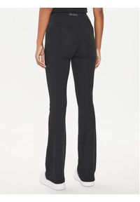 Guess Spodnie materiałowe V4YB15 KCD02 Czarny Slim Fit. Kolor: czarny. Materiał: syntetyk