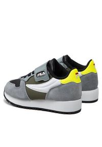 Fila Sneakersy Retroque Velcro Kids FFK0036.83149 Szary. Kolor: szary. Materiał: zamsz, skóra #5