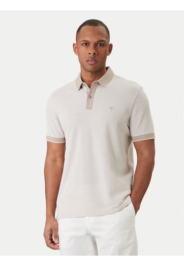 JOOP! Polo Percyco 30101924 Brązowy Regular Fit. Typ kołnierza: polo. Kolor: brązowy. Materiał: bawełna