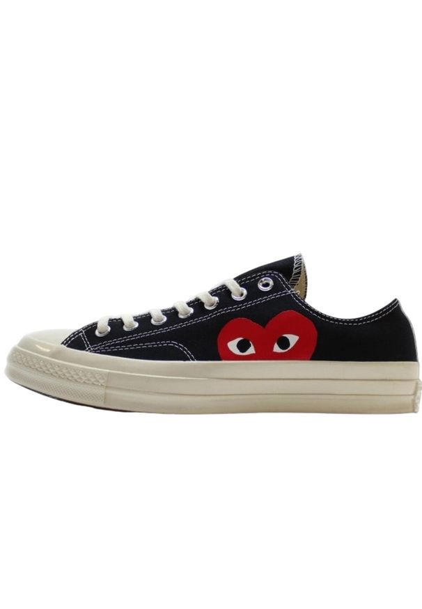 Buty do chodzenia dla dorosłych Converse Comme des Garçons Play Noir Basse. Kolor: czarny
