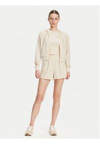 Guess Bluza V5GQ00 KCT02 Beżowy Regular Fit. Kolor: beżowy. Materiał: syntetyk #5