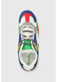 United Colors of Benetton sneakersy. Nosek buta: okrągły. Zapięcie: sznurówki. Materiał: guma #2