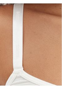 BOSS - Boss Top 50515379 Biały Regular Fit. Kolor: biały. Materiał: wiskoza #5