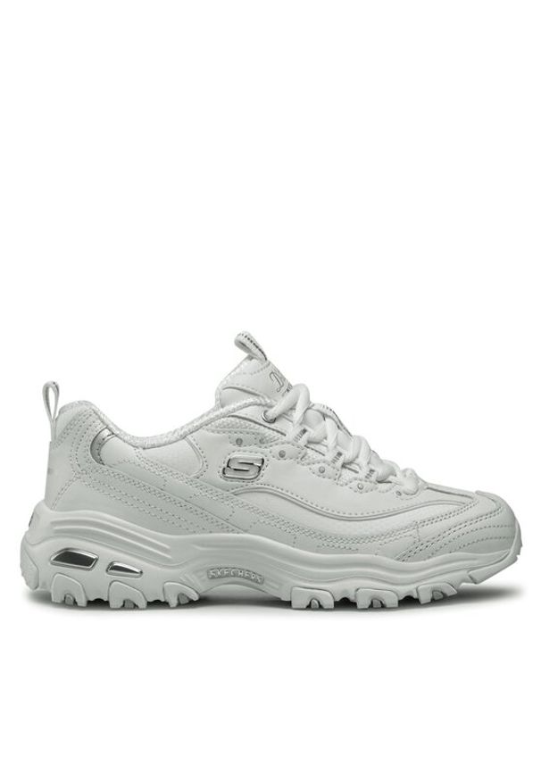skechers - Skechers Sneakersy Fresh Start 11931/WSL Biały. Kolor: biały. Materiał: skóra, syntetyk