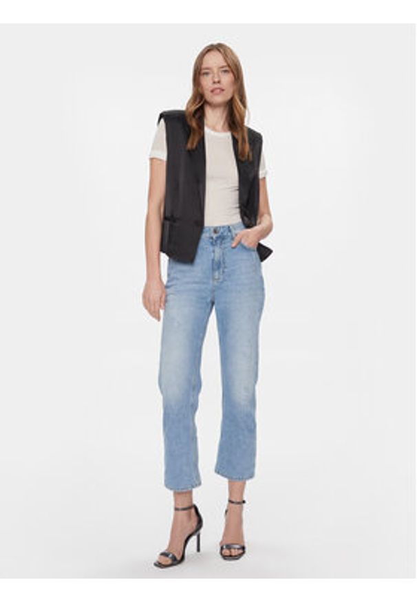 Liu Jo Jeansy UA4156 D4666 Niebieski Boyfriend Fit. Kolor: niebieski