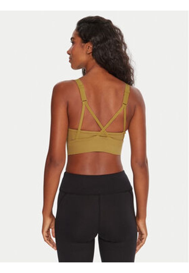 Roxy Biustonosz sportowy Heart Into It Attitude ERJKT04326 Beżowy. Kolor: beżowy. Materiał: syntetyk