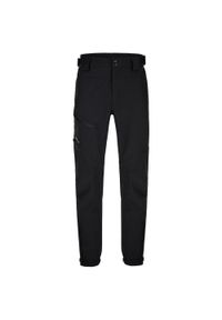 GALEO - Spodnie Softshell Loap Lupen dla Mężczyzn 2XL - Wodoodporne i Oddychające. Kolor: czarny. Materiał: elastan, poliester. Sport: turystyka piesza