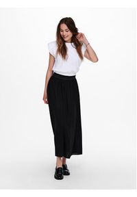 only - ONLY Spódnica maxi Venedig 15164606 Czarny Regular Fit. Kolor: czarny. Materiał: wiskoza #3