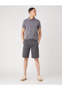 Wrangler - SPODENKI MĘSKIE WRANGLER CASEY CARGO SHORTS DARK SHADOW W1C35085J