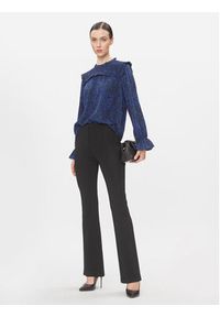 Pinko Spodnie materiałowe Hulka 100054 A04I Czarny Straight Leg. Kolor: czarny. Materiał: wiskoza #4