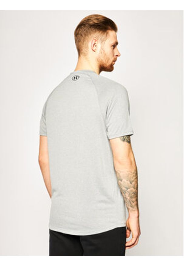 Under Armour T-Shirt UA Tech 2.0 1326413 Szary Regular Fit. Kolor: szary. Materiał: syntetyk