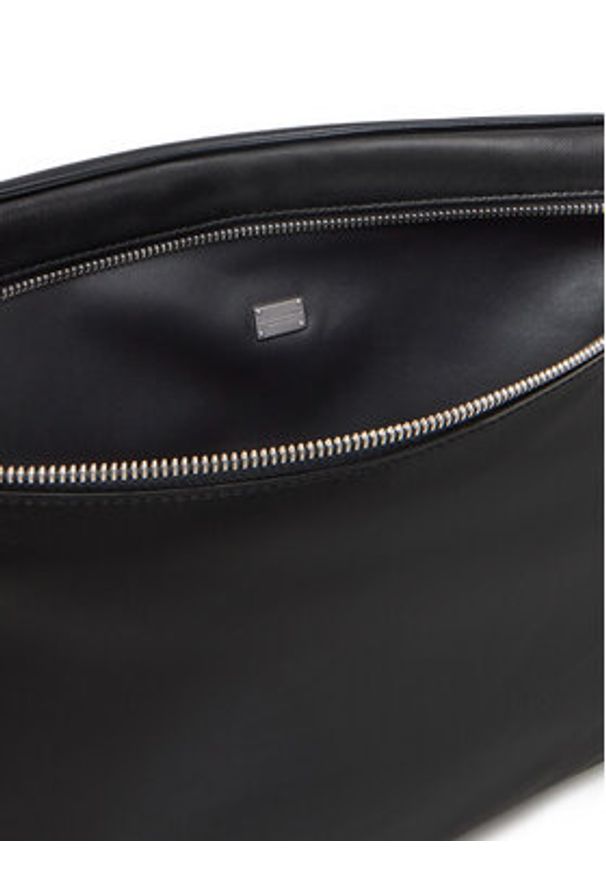 DOLCE & GABBANA - Dolce&Gabbana Saszetka BM3049 AF984 80999 Czarny. Kolor: czarny. Materiał: skóra