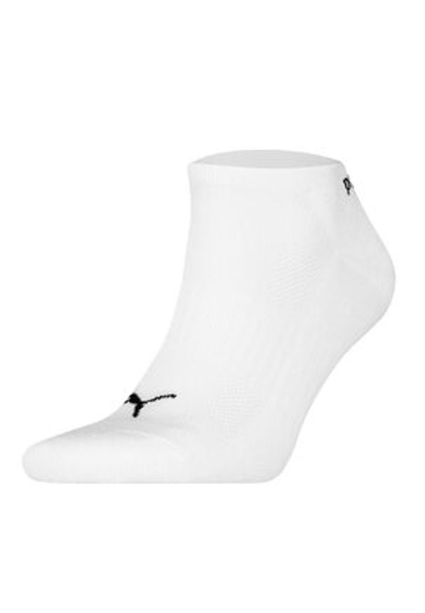 Puma Zestaw 3 par niskich skarpet unisex 938626 Biały. Kolor: biały. Materiał: bawełna, materiał