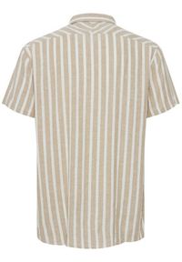 !SOLID - Solid Koszula 21107688 Beżowy Regular Fit. Kolor: beżowy. Materiał: len, wiskoza #3