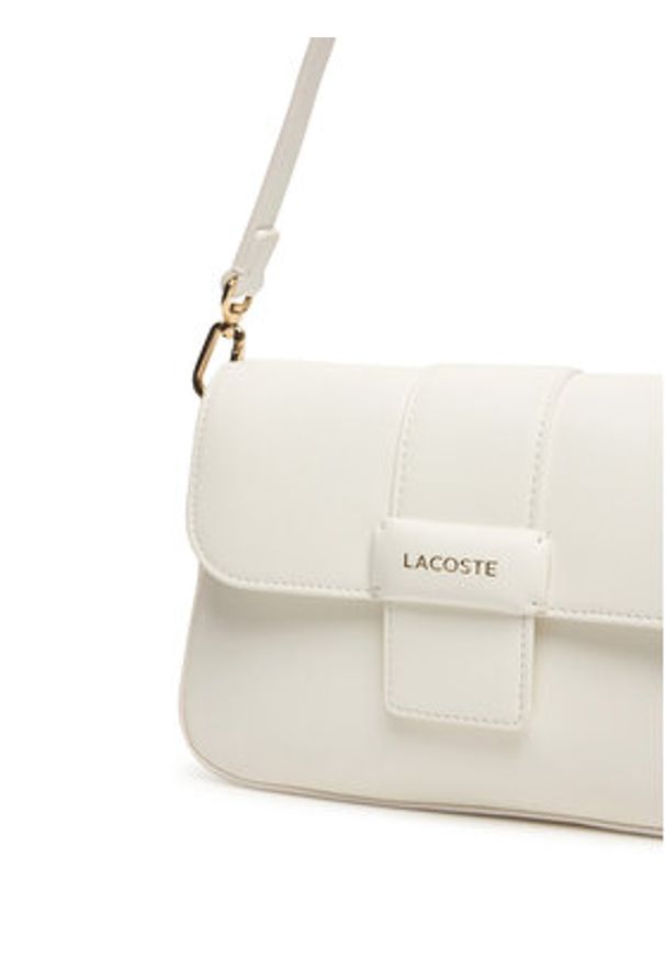 Lacoste Torebka NF5152AU Szary. Kolor: szary. Materiał: skórzane