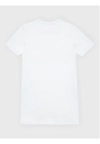 Adidas - adidas Sukienka codzienna Graphic Logo HK2935 Biały Relaxed Fit. Okazja: na co dzień. Kolor: biały. Materiał: bawełna. Typ sukienki: proste. Styl: casual #2