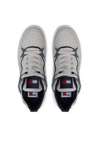 Tommy Jeans Sneakersy Tjm Ultra Basket Sneaker EM0EM01493 Szary. Kolor: szary. Materiał: skóra #5