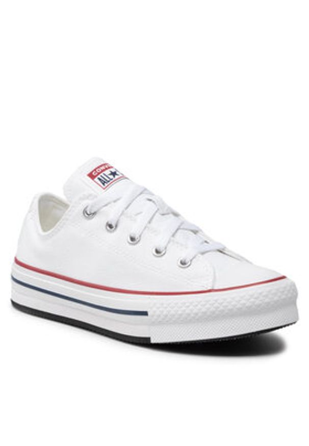 Converse Trampki Chuck Taylor All Star Eva Lift Ox 272858C Biały. Kolor: biały. Materiał: materiał