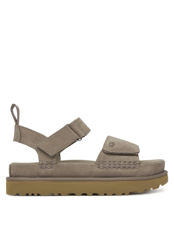 Sandały Ugg. Kolor: srebrny