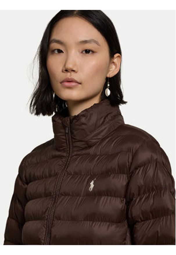 Polo Ralph Lauren Kurtka zimowa 211958932 Brązowy Regular Fit. Typ kołnierza: polo. Kolor: brązowy. Materiał: syntetyk. Sezon: zima