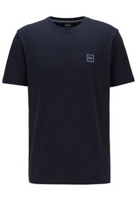 BOSS - Boss T-Shirt Tales 50389364 Granatowy Regular Fit. Kolor: niebieski. Materiał: bawełna #4