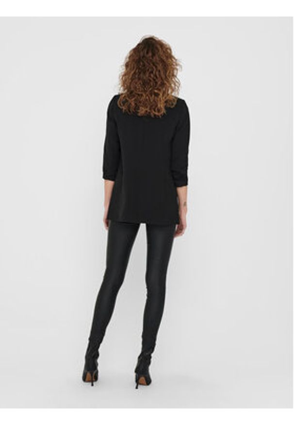 only - ONLY Marynarka Elly 15197451 Czarny Regular Fit. Kolor: czarny. Materiał: syntetyk
