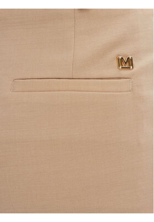 Marciano Guess Spodnie materiałowe 5GGB08 7294A Beżowy Regular Fit. Kolor: beżowy. Materiał: syntetyk