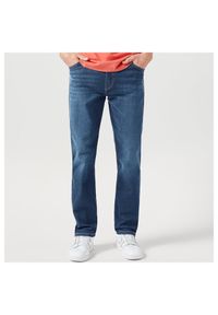 Wrangler - WRANGLER MĘSKIE SPODNIE JEANSOWE TEXAS SLIM DEAN 112352532