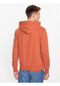 Calvin Klein Jeans Bluza J30J323430 Pomarańczowy Regular Fit. Kolor: pomarańczowy. Materiał: bawełna