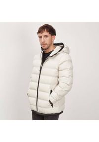 Geox - Kurtka GEOX SPHERICA HOOD JKT Biały. Kolor: biały. Materiał: tkanina