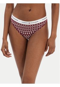 TOMMY HILFIGER - Tommy Hilfiger Komplet stringów UW0UW06134 Kolorowy. Materiał: bawełna. Wzór: kolorowy #5