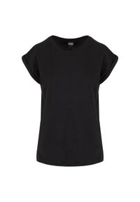Koszulka damska Urban Classics extended shoulder (x2). Kolor: czarny #1