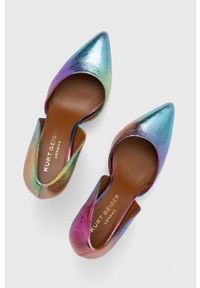 Kurt Geiger London szpilki skórzane Bond 90 7428769109. Materiał: skóra. Obcas: na szpilce. Wysokość obcasa: średni #4