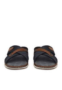Rieker Klapki CEO-21340-14 Granatowy. Kolor: niebieski. Materiał: materiał #8