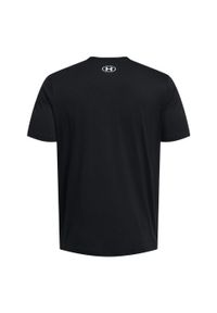 Under Armour - T-shirt Męski Logo 1382911 432. Kolor: czarny