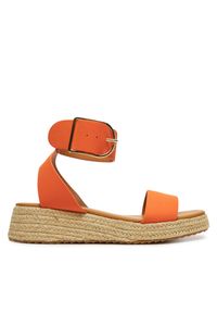 Espadryle DeeZee. Kolor: pomarańczowy