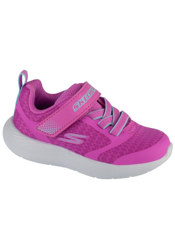 skechers - Buty sportowe Sneakersy dziewczęce, Dyna-Lite - Venice Cuise. Kolor: różowy. Sport: turystyka piesza