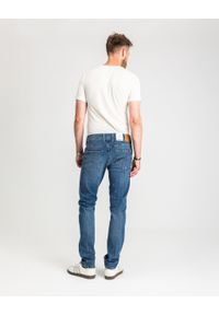 Męskie Spodnie Jeansowe Mustang Oregon Slim Denim Blue 1015042 5000 583 #8