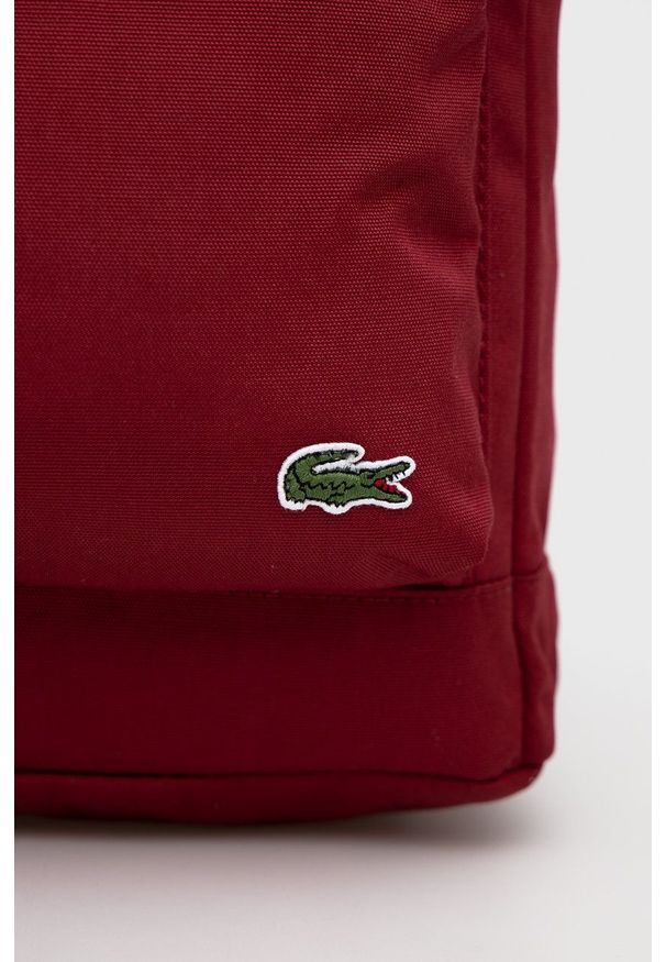 Lacoste - Plecak NH2677NE. Kolor: czerwony