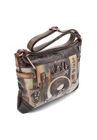 Anekke - Torebka ANEKKE - 37703-701 Brązowa. Kolor: brązowy. Sezon: jesień. Materiał: skórzane #3