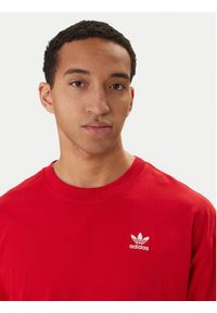 Adidas - adidas T-Shirt Trefoil Essentials KC8984 Czerwony Oversize. Kolor: czerwony. Materiał: bawełna #4