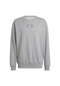 Adidas - Bluza adidas Essentials Feelvivid Drop Shoulder. Kolor: szary