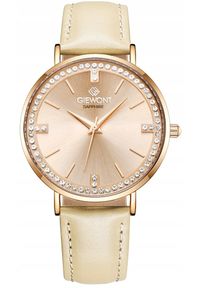 Zegarek Giewont Zegarek Damski Giewont Sapphire Różowe Złoto GW5390-A5. Kolor: różowy, złoty, wielokolorowy #1